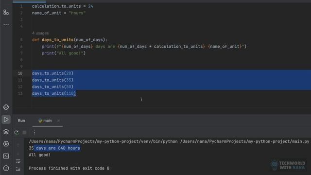 13.7 Functions
