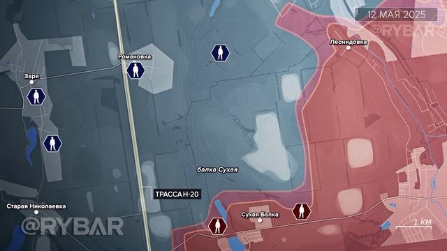 Майское наступление. Обстановка на Дзержинском направлении
