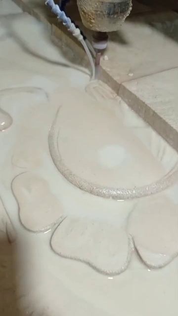 узоры на ЧПУ обработке. природный камень.