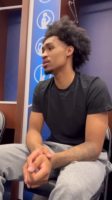 Just a kid realizing he’s living in his dream… ❤️ Dylan Harper at the 2025 NBA Draft Combine!