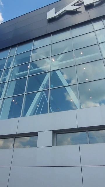 Мойка окон, фасадов, вывесок от Bonex Group 💧 #клининг #мойк