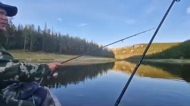 Рыбалка в Якутии,река Нюя ,только спиннинги)#рыбалка #т