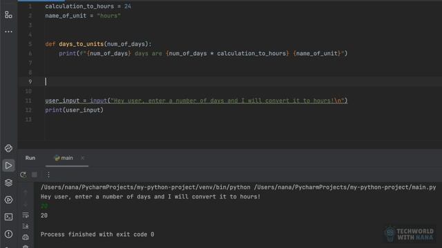 13.8 Accepting User Input