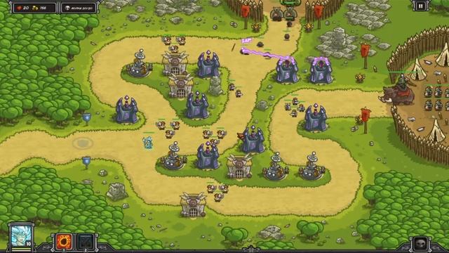 Kingdom Rush (Ветеран) -- Боссы -- Гул'Так - Амбал.