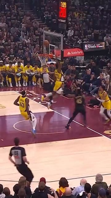 Donovan goes the length of the floor for the AND-1!
