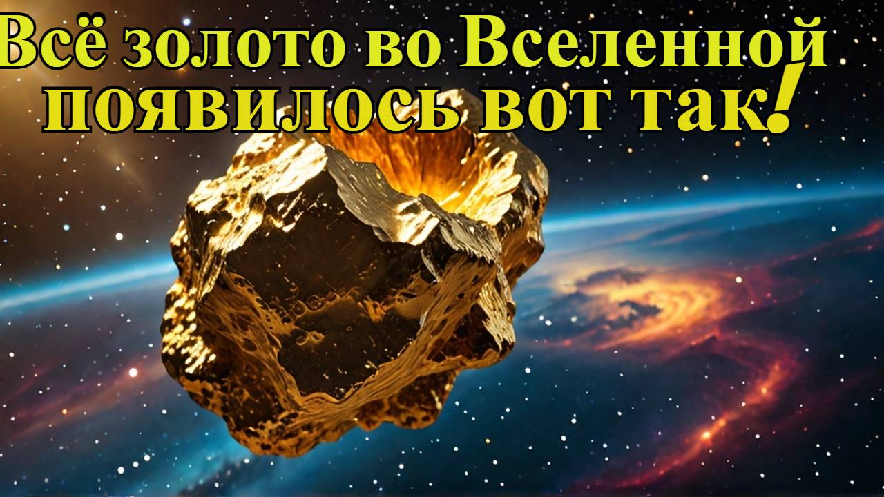 Как магнетары создают золото во Вселенной?