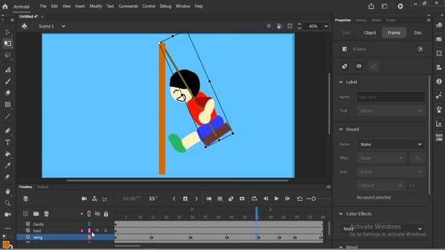18. Kid Falls from Swing