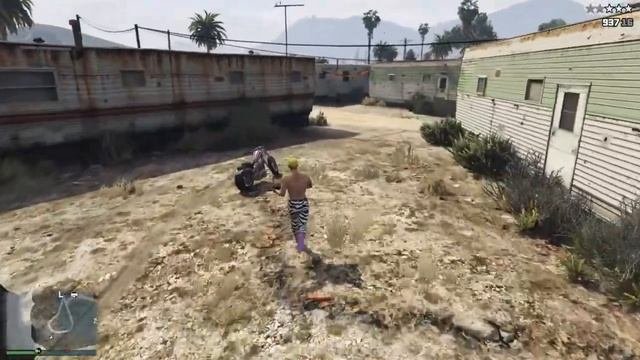 Grand Theft Auto V баба хабалка