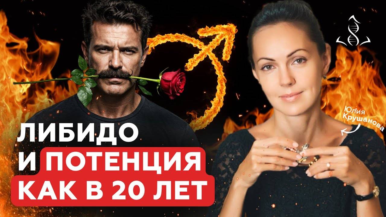 НАТУРАЛЬНЫЕ способы восстановления ЛИБИДО И ПОТЕНЦИИ (без лекарств и врачей)