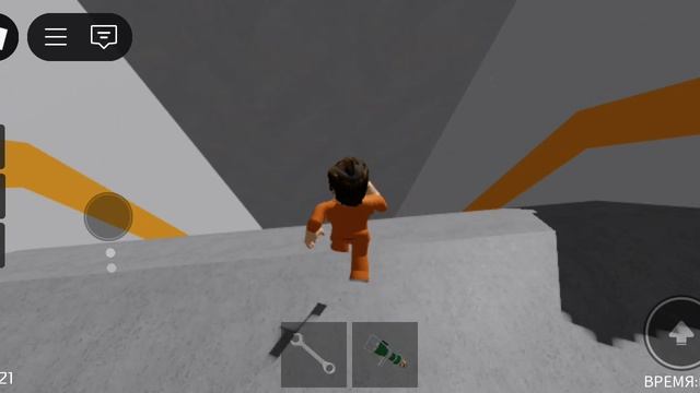 Играю в роблокс в режим ,,Побег от Барри"!!!