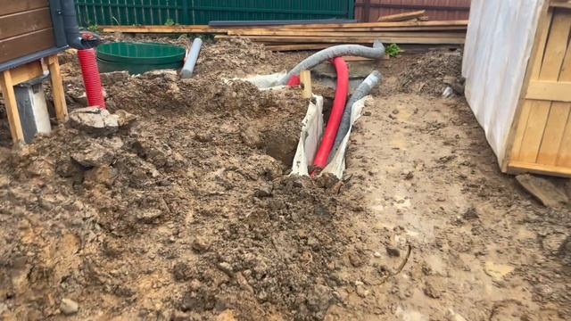 Дренаж участка и отвод воды из септика