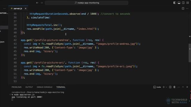 16.15 Collect & Expose Metrics with Prometheus Client Library (Monitor own App - Part 1)
