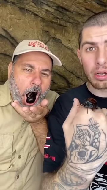 Fearless man's Dangerous pet