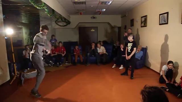 D-stance Winter Camp 2018 | Hip-Hop | Леха vs. Макс