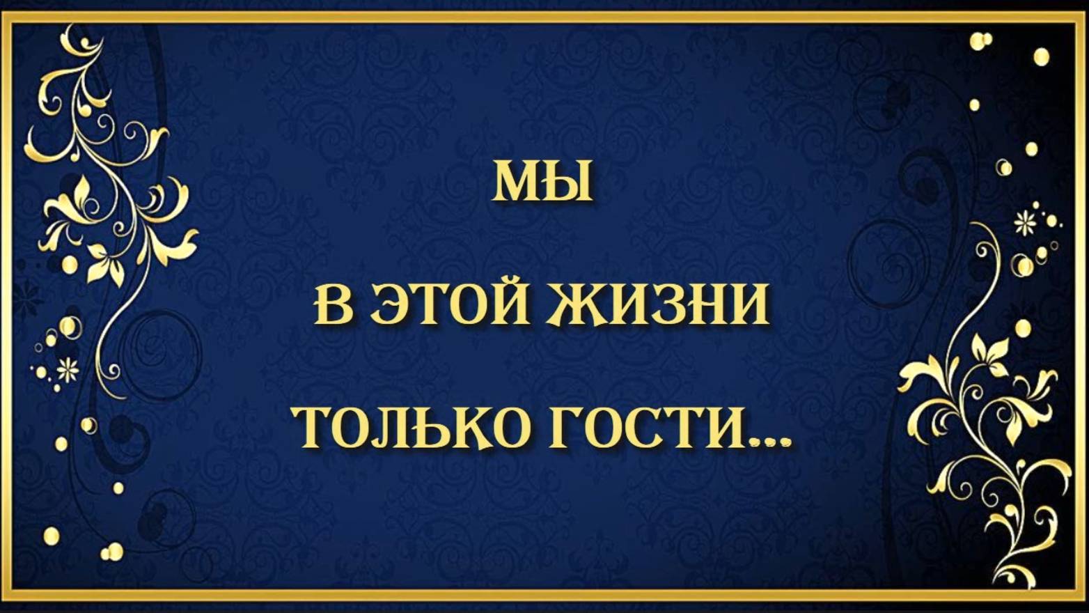 Татьяна Снежина. Мы в этой жизни только гости.