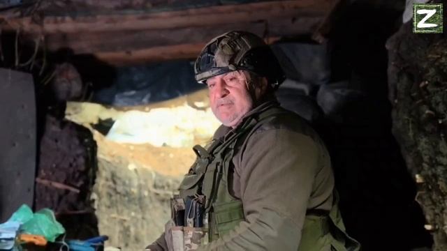 Боец казачьей добровольческой бригады "Терек"