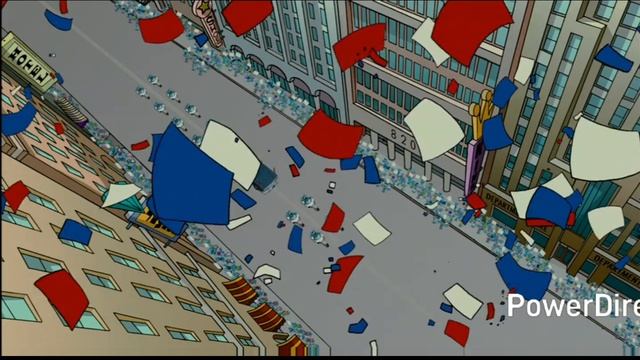 1. Itchy and Scratchy on the Moon THE SIMPSONS MOVIE (2007)