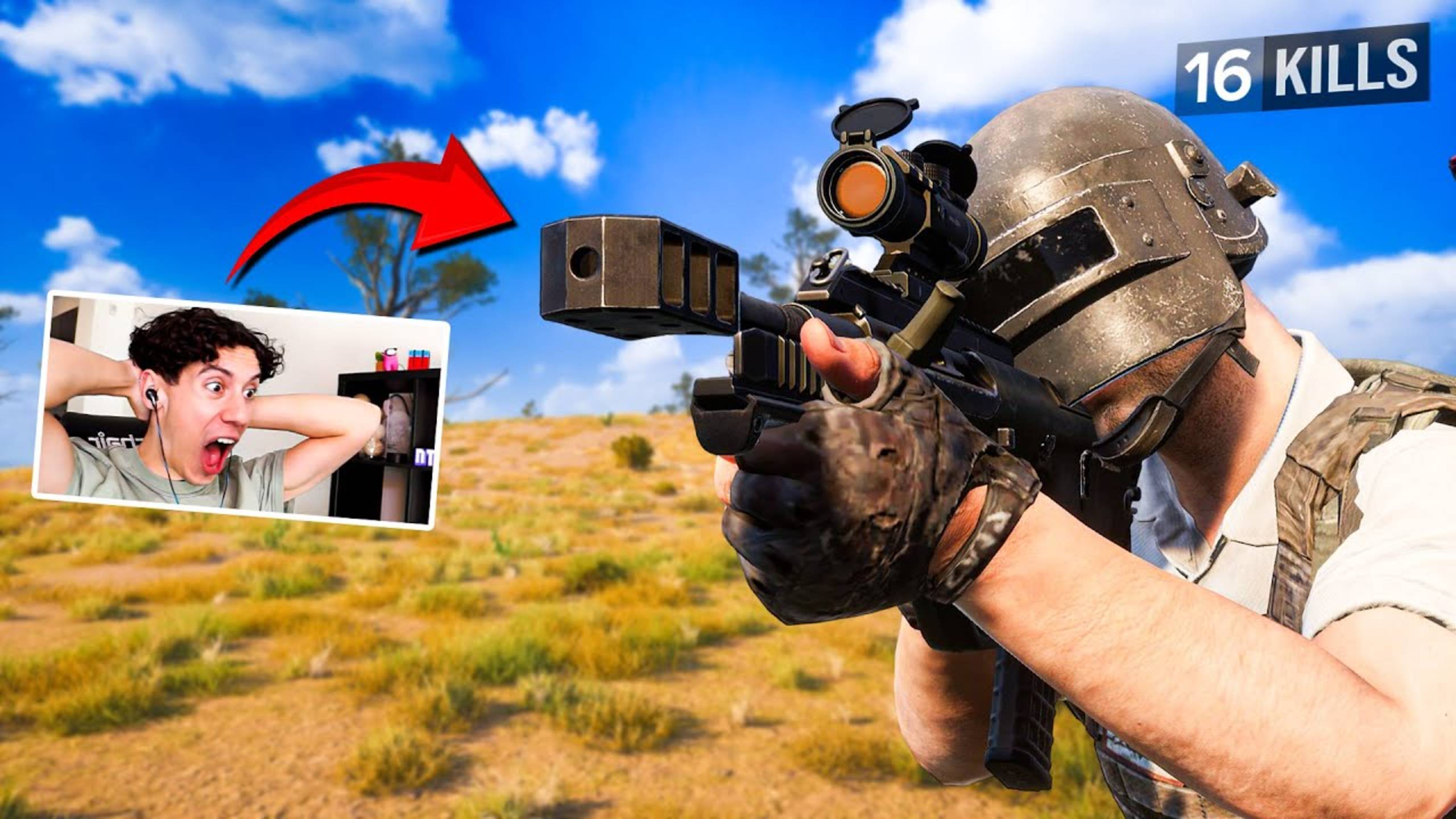TGLTN Decimates Squads with AUG + MUZZLE BRAKE Combo in PUBG