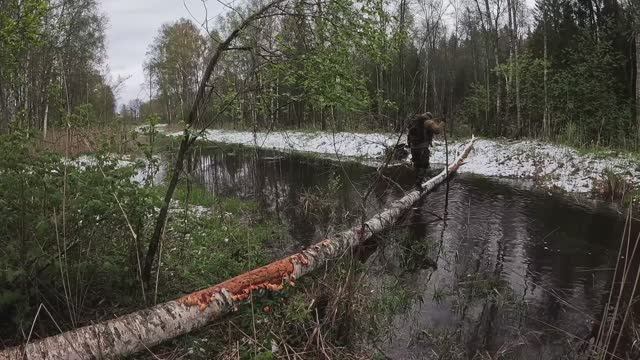 УДАЧА! ЗА БОЛОТОМ НАШЛИ ПОСЕЛЕНИЕ И СРАЗУ НАХОДКИ!