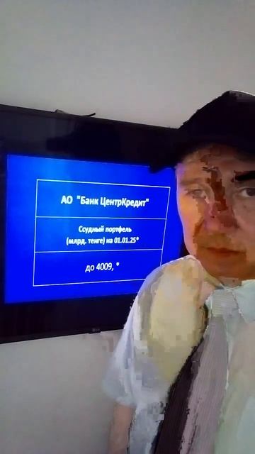 Кредиты АО Банк ЦентрКредит на 01.01.25г #казахстан #бцк #б