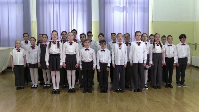 В рамках конкурса "Каждый класс хор"