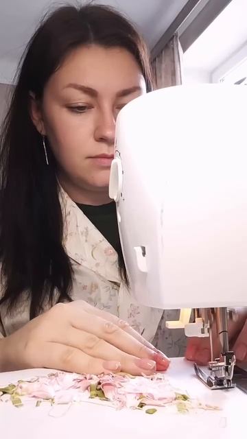Сумочка для невесты🌸 1-й этап - процесс создания! #выши