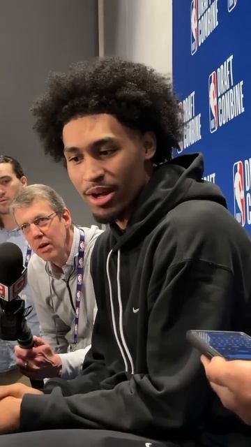 Dylan Harper talks about if there’s pressure on him because of his Dad