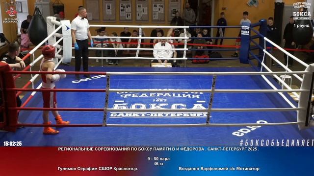 50 46 кг Гулимов Серафим СШОР Красногв.р. Богданов Варфоломей ск Мотиватор