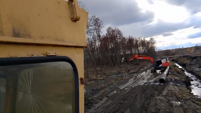 Захлёст в траншее.mp4