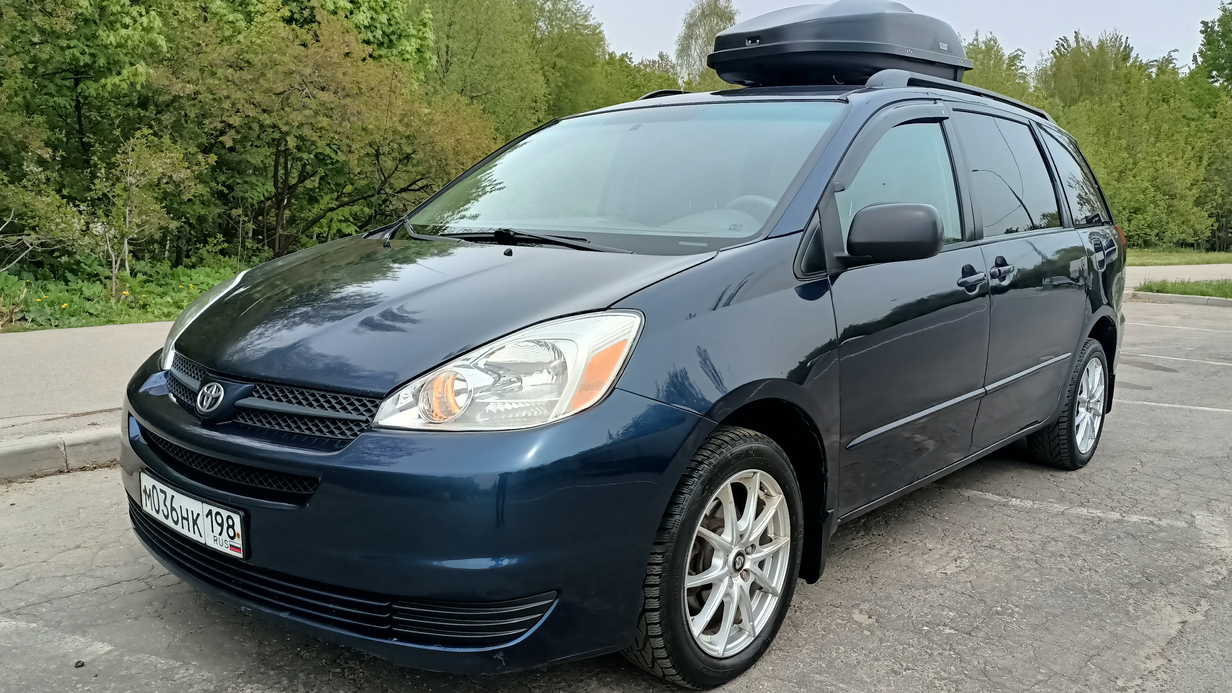 ☎️ 9175489965 Toyota Sienna II 3.3 AT 2004 7 МЕСТ