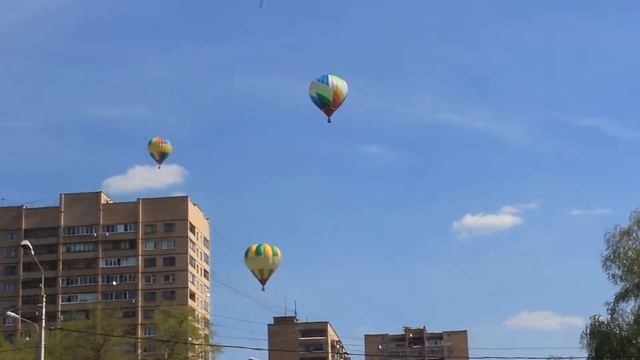 Воздушные шары над Серпуховом