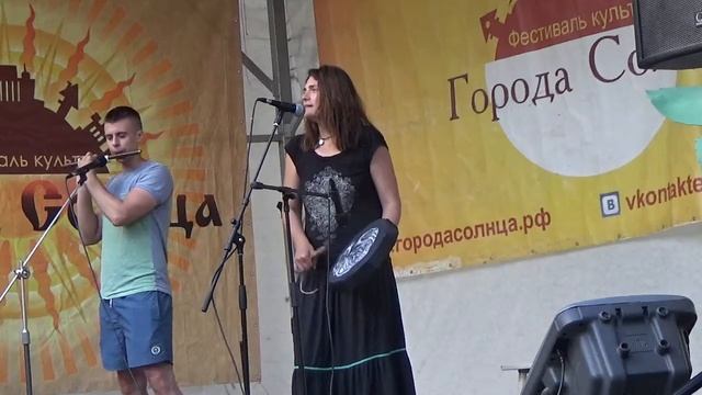 Светлана Патрушева на фестивале Города Солнца и Мастера Руси