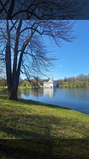 Царское село, прогулка по саду.