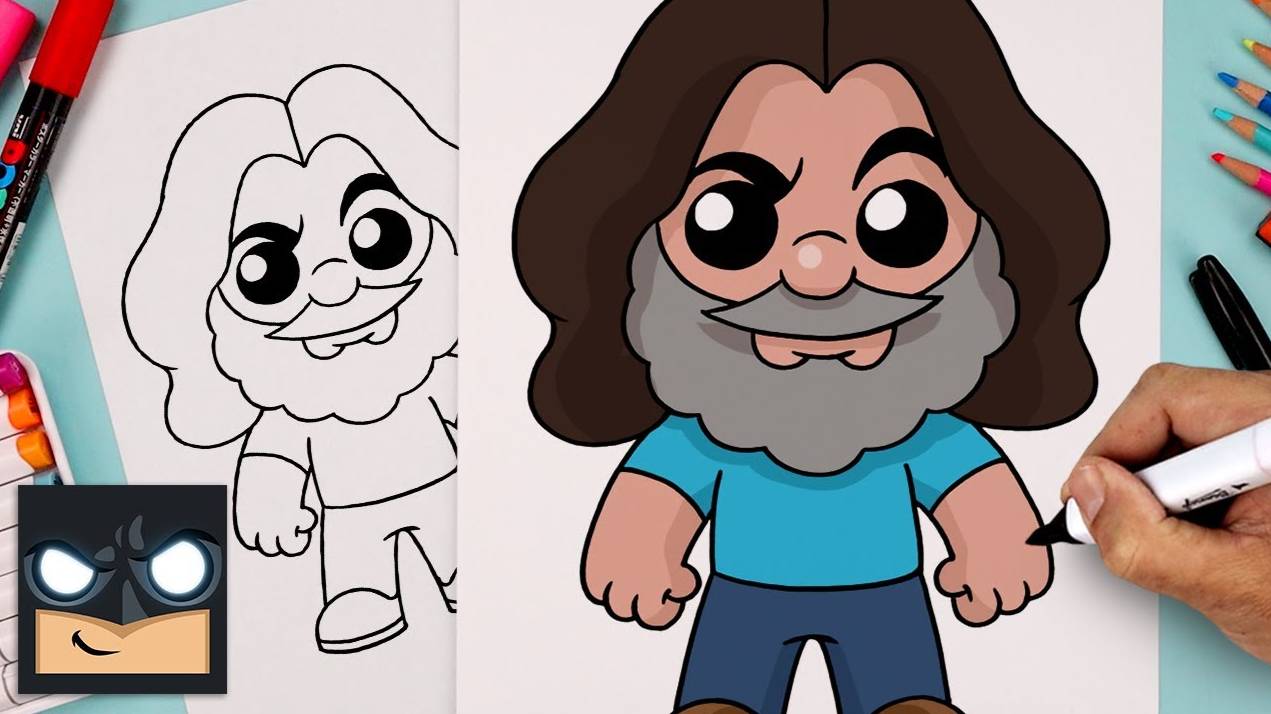 Как нарисовать СТИВА из МАЙНКРАФТА (БЕЗ ЛИШНИХ СЛОВ)