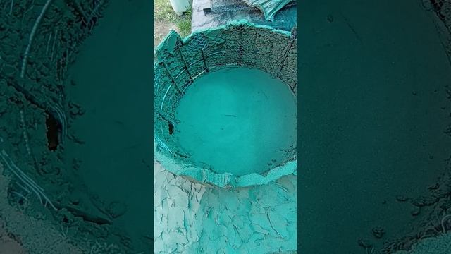 Откатное кашпо "кадушка" . Часть 3 Черновой слой