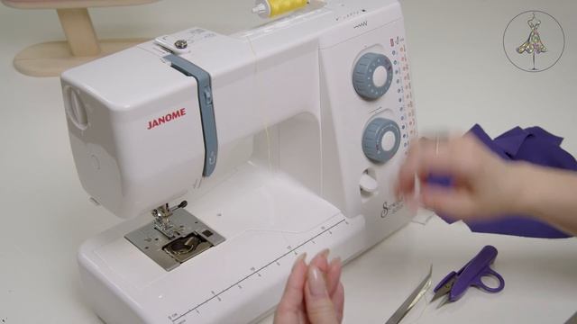 Как правильно заправить швейную машинку: Полное руков