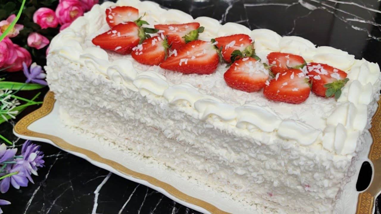 Нежное как Мороженое! Самый Вкусный и Самый Быстрый Торт в Мире!