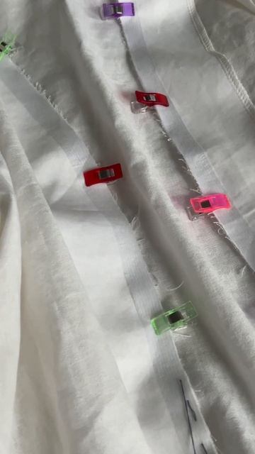 Sewing a tie-front blouse/ шью блузку на завязках