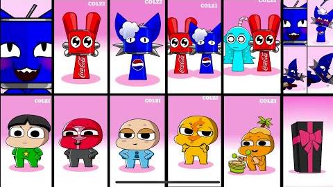 Sprunki Pyramixed Peppie All Phases VS Sprunk Pyramixed Coka 1 ~ 2 Сборник Sprunki Incredibox