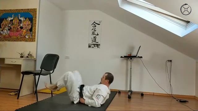 Tenwakan Dojo Odesa. Треним дома #022. ОФП с табуреткой