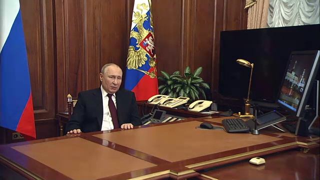 Обращение Президента Российской Федерации
21 февраля 2022 года 22:35 Москва, Кремль