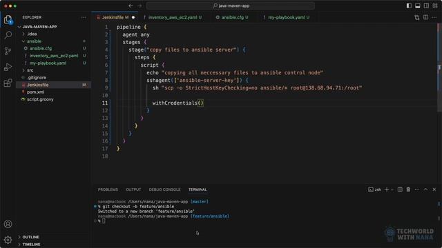 15.22 Project. Run Ansible from Jenkins Pipeline Part 2