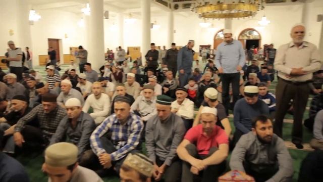 Председатель Совета имамов г. Каспийск посетил мечеть имени Саида Афанди