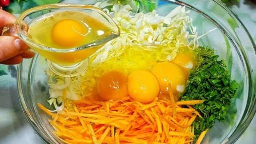 Я НЕ УСТАЮ ИХ ГОТОВИТЬ. ПРОСТОЙ РЕЦЕПТ ВКУСНЫЙ КАПУСТЫ- ЕЛА БЫ И ЕЛА. БЫСТРЫЙ ЗАВТРАК НА СКОРУЮ РУКУ