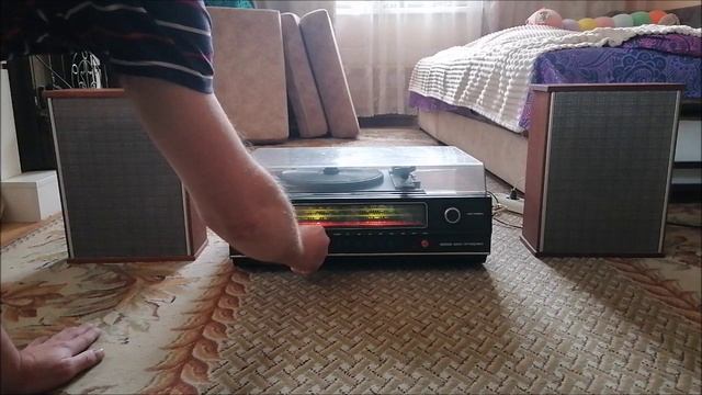 Перестройка УКВ на ФМ в советской радиоле Вега 323 стерео