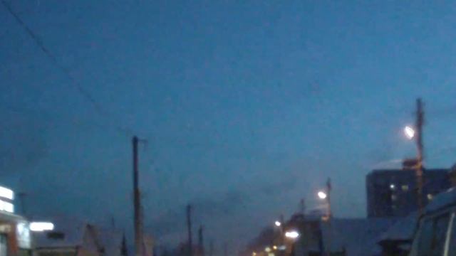 комета над омском 03/01/2021