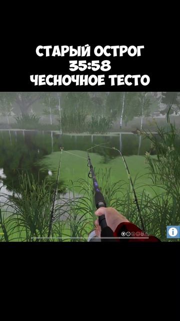 Отличный фарм леща на Старом Остроге в игре Русская Ры