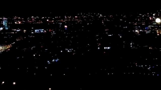 2013- фейерверк в Алмате вид с Кок-Тобе
