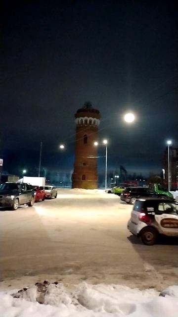 Старая водонапорная башня.