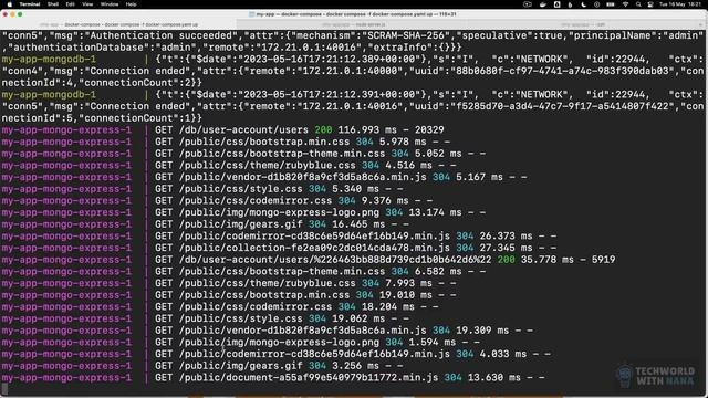 7.14 Демонстрация Docker Volumes